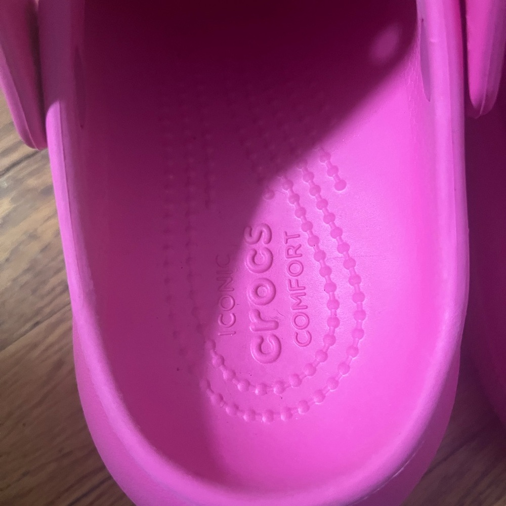 Crocs Pink Sandals Elevated Platform - image 3
